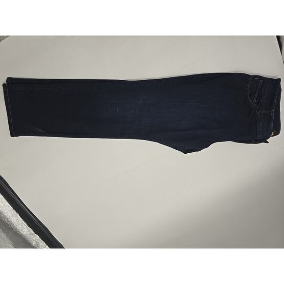 Lee Perfect Fit Jeans Womens 16 Medium Blue Straight Leg Stretch Denim Pockets - Picture 6 of 11